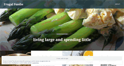 Desktop Screenshot of frugalfoodieblog.com